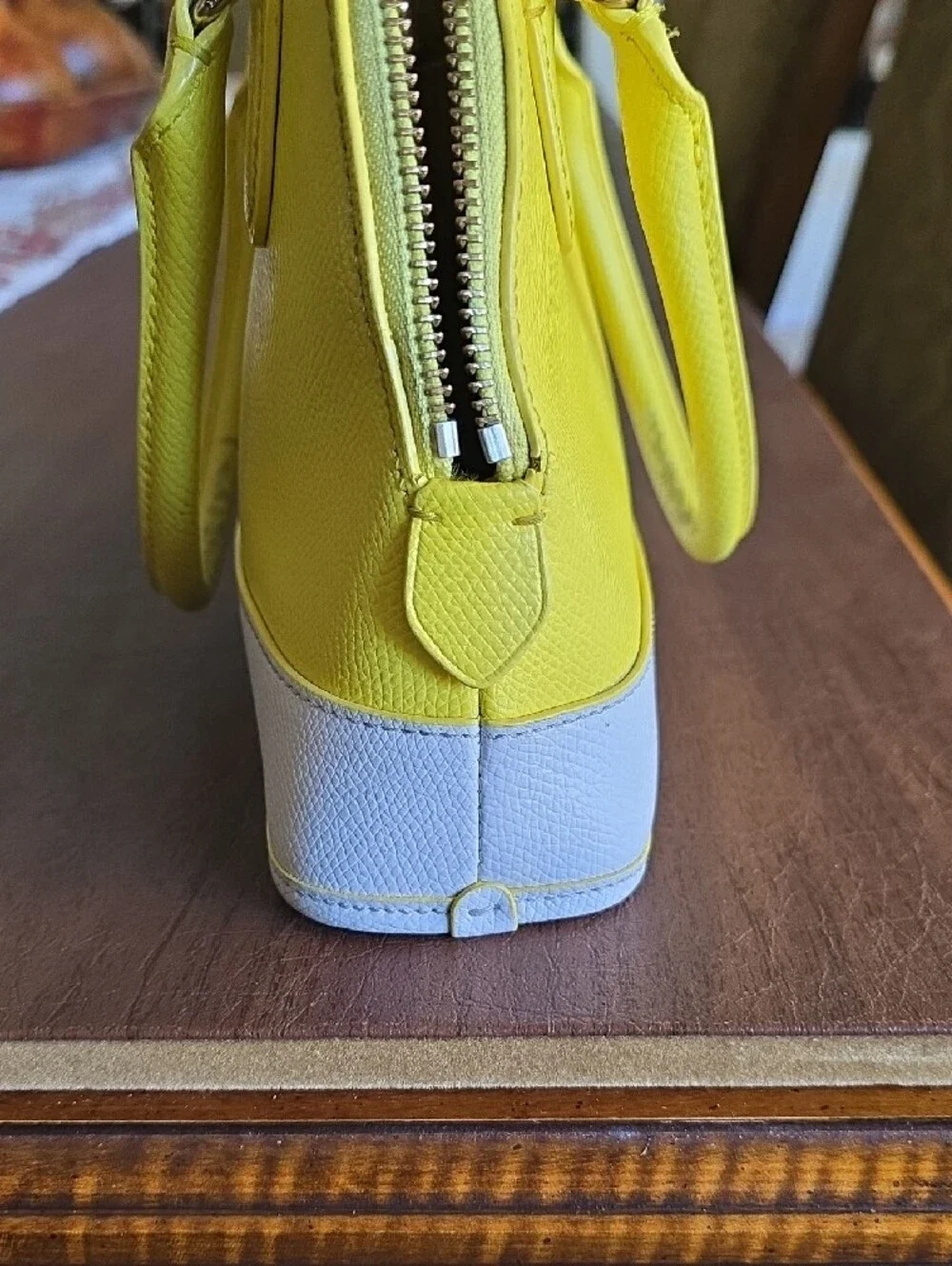 Coach bicolor crossgrain